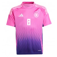 Camiseta Alemania Toni Kroos #8 Visitante Equipación Eurocopa 2024 manga corta